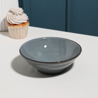 Салатник &laquo;Pearl&raquo;, d=16 см, 450 мл, синий, фарфор