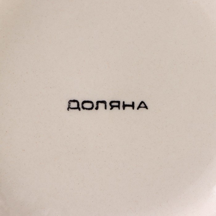 Салатник керамический Доляна &laquo;Морской мир&raquo;, 800 мл, d=14 см, цвет красный