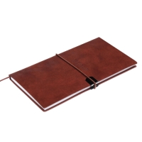 Еженедельник датир 2025г 175х95мм мягк обл иск кож 64л ESCALADA, бл тис, бл 70 г/м&sup2;,кор-ый