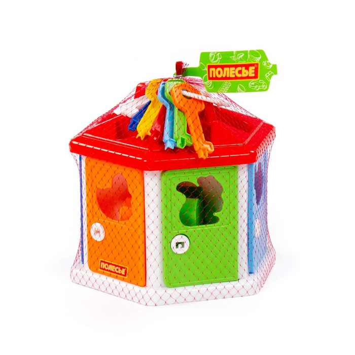 Развивающая игрушка «Логический домик», с сортером Развивающая игрушка «Логический домик», с сортером