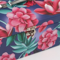 Шкатулка картон сундучок "Волшебные цветы" набор 3 шт 26х18х16,5 24х16х14,5 22х14х12,7 см Шкатулка картон сундучок "Волшебные цветы" набор 3 шт 26х18х16,5 24х16х14,5 22х14х12,7 см