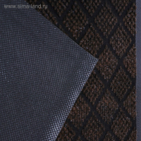 Коврик придверный влаговпитывающий &laquo;Галант&raquo;, 50&times;80 см, цвет коричневый