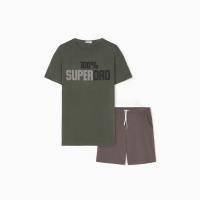 Пижама мужская KAFTAN "Super dad" размер 52 Пижама мужская KAFTAN "Super dad" размер 52