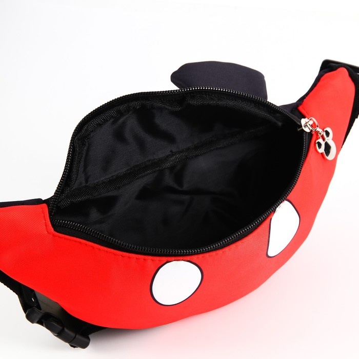 Сумка поясная детская, 25х6х13 см, Микки Маус Сумка поясная детская, 25х6х13 см, Микки Маус