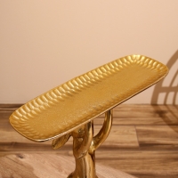 Блюдо "Зайка" алюминий 24х38х48 см