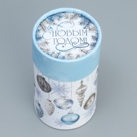 Коробка подарочная &laquo;Морозный день&raquo;, 8 х 14.5 см, Новый год