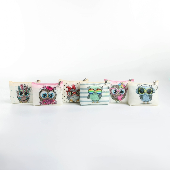 Кошелёк на молнии &laquo;Выбражулька&raquo;, цвет МИКС