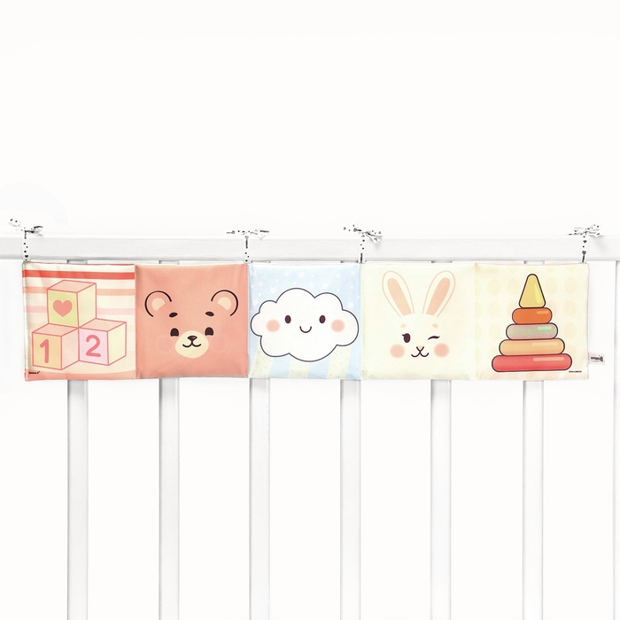 Бортик на кроватку &laquo;Сказка&raquo; 14х70 см, Крошка Я