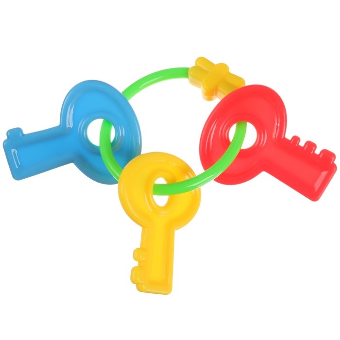 Погремушка &laquo;Ключики яркие&raquo;, Крошка Я