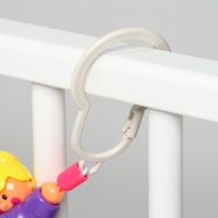 Растяжка на коляску/кроватку &laquo;Человечки&raquo;, 3 игрушки, Крошка Я