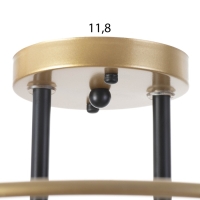 Люстра "Сицилия" 5х60Вт Е27 Золото 55х55х25,5см Люстра "Сицилия" 5х60Вт Е27 Золото 55х55х25,5см