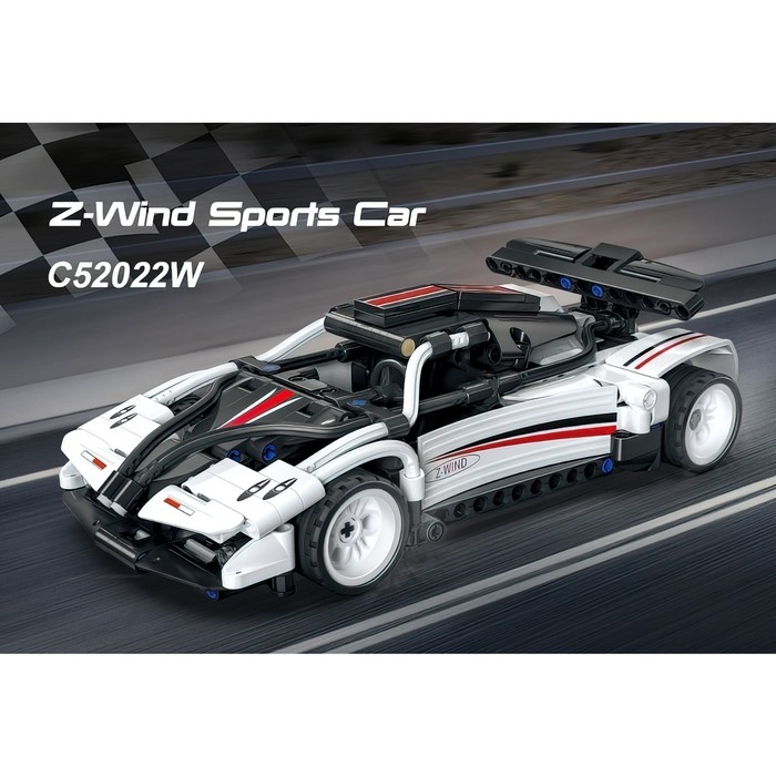 Конструктор радиоуправляемый &laquo;Спорткар&raquo;, 457 деталей, 2 варианта управления