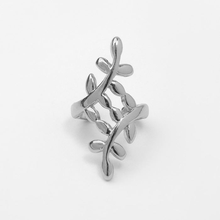 Набор серьги и каффы 4 шт &laquo;Нежность&raquo; композиция, цвет серебро