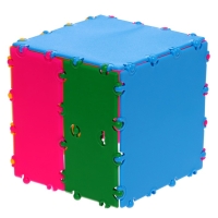 Конструктор ТИКО &laquo;Фантазёр&raquo;, 131 деталь, 4 колеса