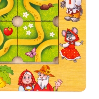 Дидактические игры и материалы Головоломка &laquo;Составь дорожку&raquo;, русские народные сказки