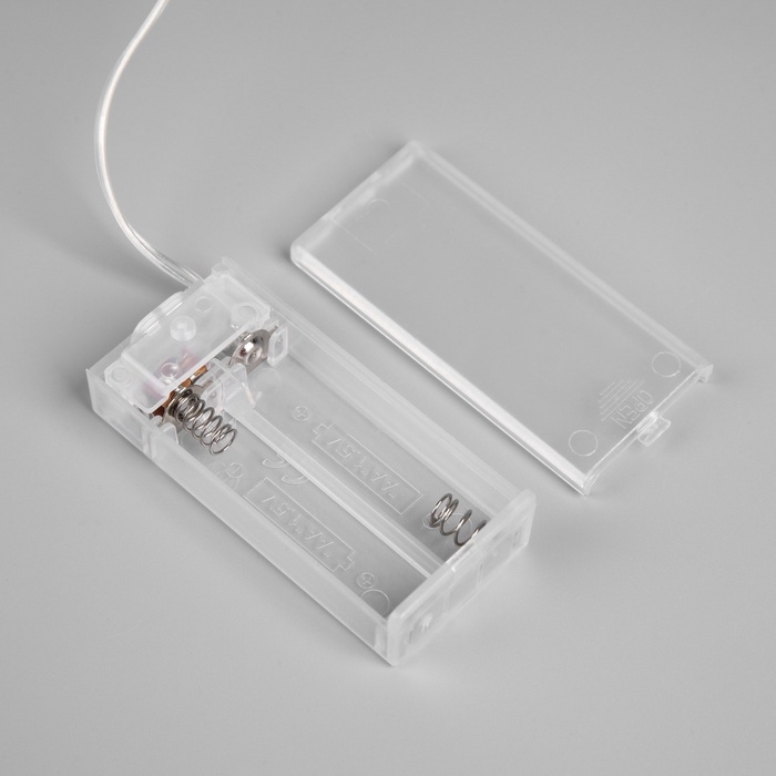 Светодиодная фигура &laquo;Ёлочка&raquo; 36х17х6 см, 20 LED, батарейки ААx2 (не в комплекте), свечение теплое белое