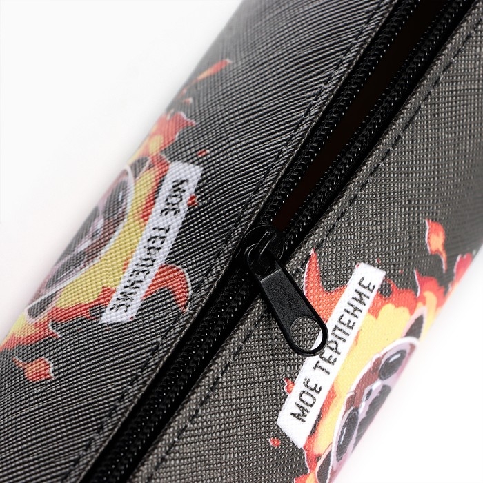 Пенал школьный из искусственной кожи &laquo;1 сентября: Нервы&raquo;, 19 х 8 х 3 см