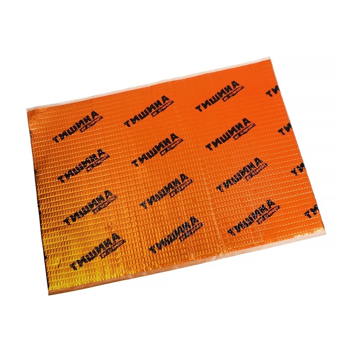 Виброизоляционный материал Comfort mat Bronze 4, размер 700x500x4 мм Виброизоляционный материал Comfort mat Bronze 4, размер 700x500x4 мм