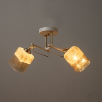 Люстра "Ариадна" 2хЕ27 40Вт бело-золотой 46х25х26 см BayerLux Люстра "Ариадна" 2хЕ27 40Вт бело-золотой 46х25х26 см BayerLux