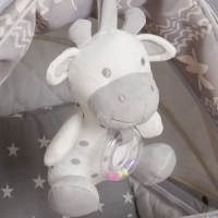 Подвеска - погремушка &laquo;Коровка&raquo;, на завязках, на кроватку, коляску, Крошка Я