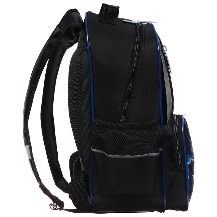 Рюкзак школьный, 37 х 26 х 13 см, эргономичная спинка, Calligrata ОРТ Рюкзак школьный, 37 х 26 х 13 см, эргономичная спинка, Calligrata ОРТ "Тачка в огне"