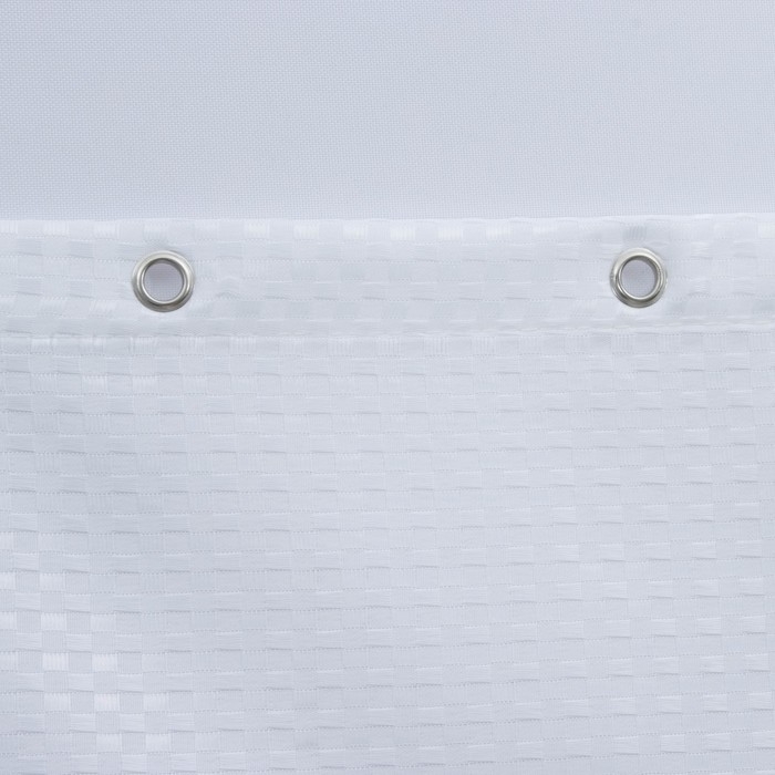 Штора для ванной SL Home, с люверсами, полиэстер, 180×180 см Штора для ванной SL Home, с люверсами, полиэстер, 180×180 см