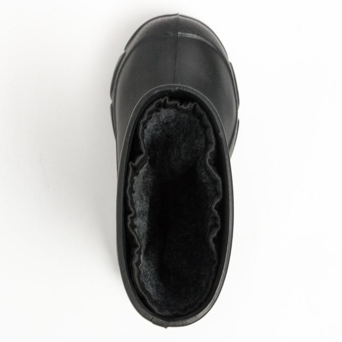 Сапоги детские утеплённые, цвет чёрный, размер 29-30