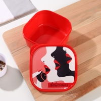 Ланч-бокс &laquo;Delicious&raquo;, квадратный, 700 мл