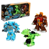 Набор роботов &laquo;Отряд звероботов&raquo;, трансформируются