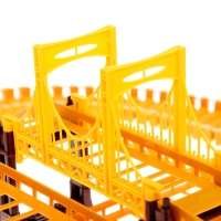 Автотрек &laquo;Стройка&raquo;, с машинкой, краном и фигурками, работает от батареек