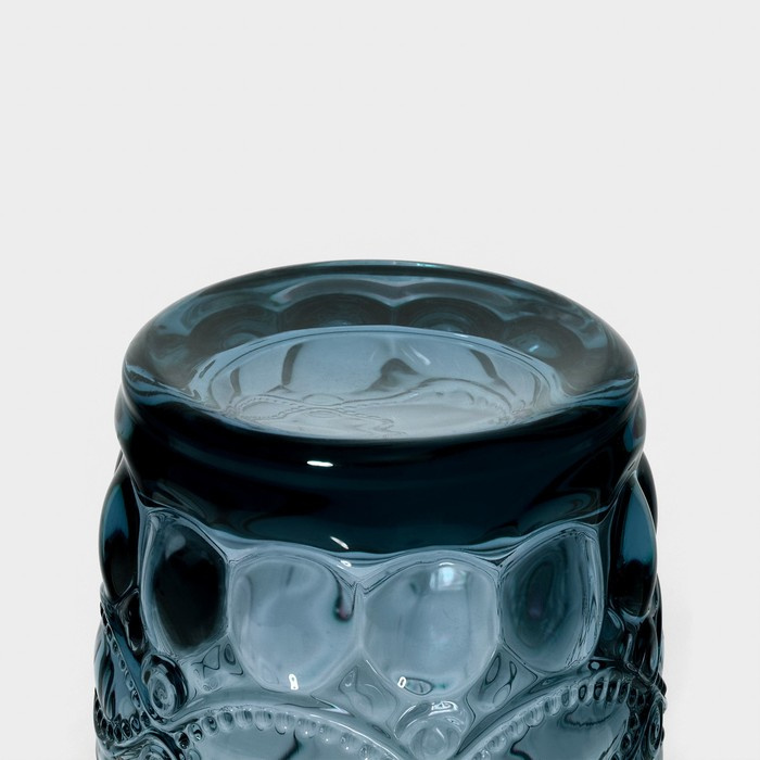 Набор стаканов стеклянных Magistro &laquo;Ла-Манш&raquo;, 350 мл, 8&times;12,5 см, 6 шт, цвет синий