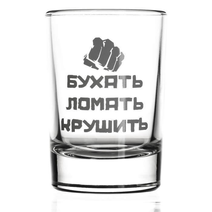 Стопка Стопка "Бухать, ломать, крушить", 50 мл, Мстители