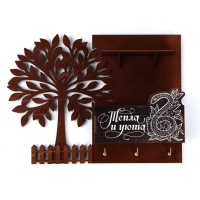 Ключница настенная новогодняя &laquo;Тепла и уюта&raquo;, на Новый год