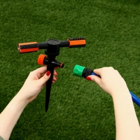 Распылитель 2-лепестковый, 24 см, под коннектор, пика, пластик, Greengo Распылитель 2-лепестковый, 24 см, под коннектор, пика, пластик, Greengo