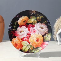 Тарелка декоративная &laquo;Жостово&raquo;, вид 2, D = 20 см