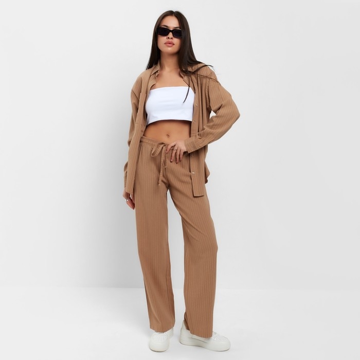 Костюм женский (рубашка и брюки) MIST р. 40-42, охра Костюм женский (рубашка и брюки) MIST р. 40-42, охра