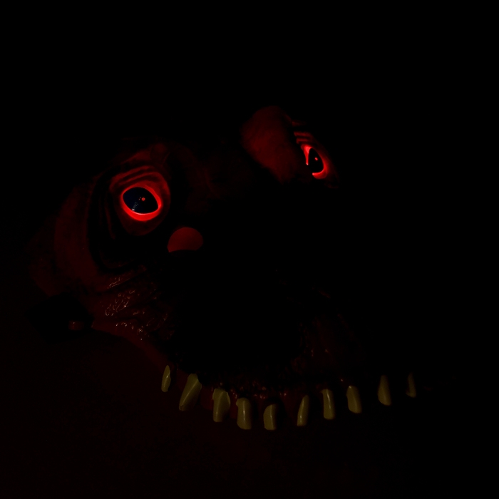 Маска динозавра &laquo;Юрский период&raquo;, световые и звуковые эффекты, цвет МИКС