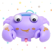 Игрушка заводная &laquo;Краб&raquo;, световые эффекты, цвета МИКС