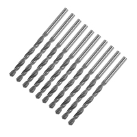 Сверло по металлу ТУНДРА, HSS, цилиндрический хвостовик, 4&times;75 мм, 10 шт.