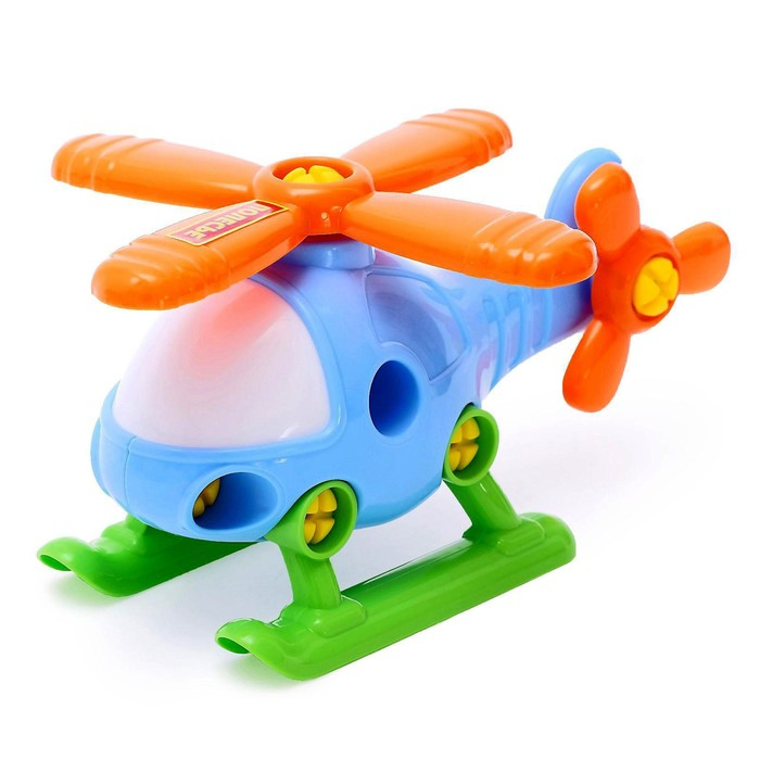 Конструктор винтовой &laquo;Вертолёт&raquo;, 16 элементов