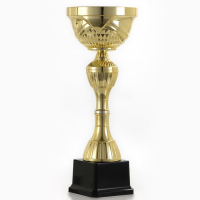 Кубок 134B, наградная фигура, золото, подставка пластик, 31.3&times;11.8&times;9.2 см