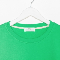 Костюм женский (толстовка и шорты) MIST, р. 48-50, зеленый