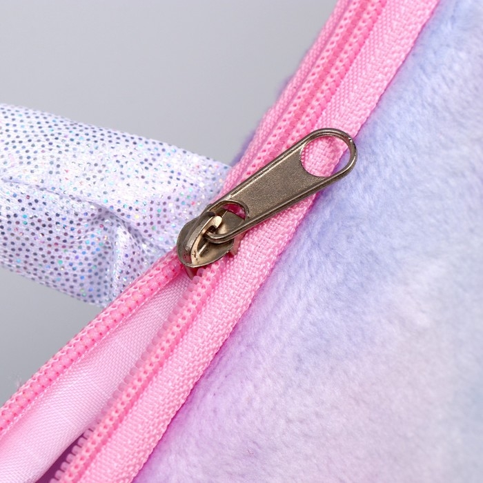 Сумка детская &laquo;Плюшевый единорог&raquo;, 17х13х3 см