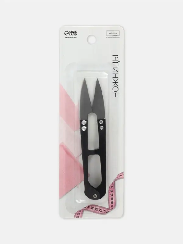 Ножницы для обрезки ниток, 10 см, МИКС