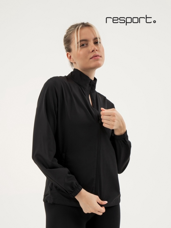 Ветровка женская Resport, р. 50, цвет чёрный, спортивная Ветровка женская Resport, р. 50, цвет чёрный, спортивная