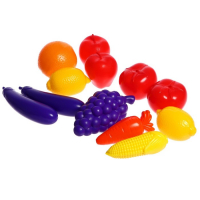 Набор &laquo;Овощи, фрукты&raquo;, 12 штук, МИКС