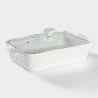 Мармит из жаропрочной керамики прямоугольный Magistro &laquo;Бланш&raquo;, 2 л, 31&times;19&times;11 см