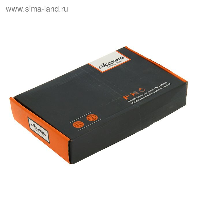 Смеситель для кухни Accoona A4865, однорычажный, с гибким изливом, хром