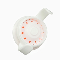 Поильник - непроливайка детский тренировочный &laquo;360&deg;&raquo;, 240 мл., с ручками, цвет оранжевый