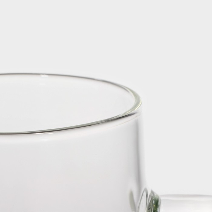 Кувшин для воды стеклянный с металлической крышкой Magistro &laquo;Грация&raquo;, 1,1 л, 10&times;24,5 см